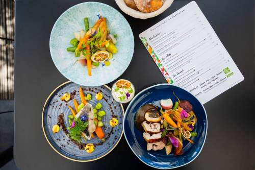 Carte Restaurant Le Vegetarium - Maison Yves Rocher