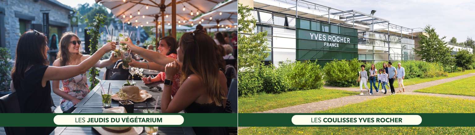 saison estivale programmation restaurant bar terrasse maison yves rocher restaurant le vegetarium coulisses yves rocher la gacilly bretagne